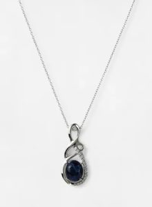 PJ954-PPTST-A Silver Pendant with chain 925sil