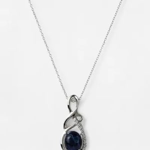 PJ954-PPTST-A Silver Pendant with chain 925sil