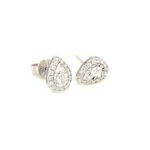 ERW0155016E-18k White Gold Stud Diamond Earring