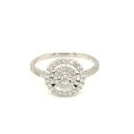 RGW0384120R-18k White Gold Diamond Ring