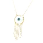 A931131 18K YELLOW GOLD MOP NECKLACE