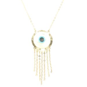 A931131 18K YELLOW GOLD MOP NECKLACE