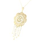 A931135 18K YELLOW GOLD MOP NECKLACE