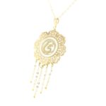 A931135 18K YELLOW GOLD MOP NECKLACE