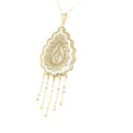 A931138 18K YELLOW GOLD MOP NECKLACE