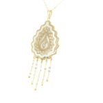 A931138 18K YELLOW GOLD MOP NECKLACE