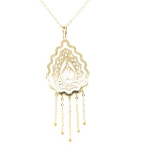 A931138 18K YELLOW GOLD MOP NECKLACE