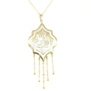 A931140 18K YELLOW GOLD MOP NECKLACE