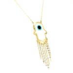 A931142 18K YELLOW GOLD MOP NECKLACE