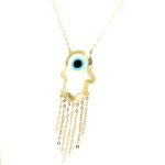 A931142 18K YELLOW GOLD MOP NECKLACE