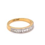 01-0157-C 18k Yellow Gold Diamond Ring