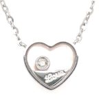 411601-G 18K Diamond Necklace