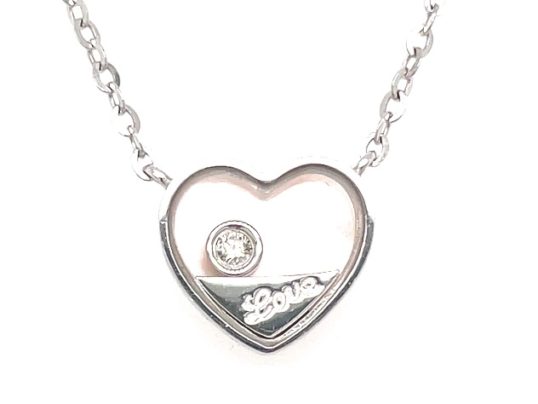 411601-G 18K Diamond Necklace