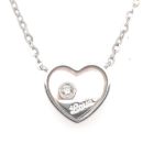 411601-G 18K Diamond Necklace