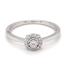 RGW0123005R 18k White Gold Diamond Ring