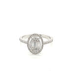 Oval Diamond Ring