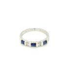 441923 18K White Gold BS Diamond Ring