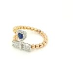 472365 18K Rose Gold BS Diamond Ring