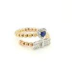 472365 18K Rose Gold BS Diamond Ring