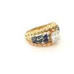 472647 18k Rose Gold Diamond BS Ring