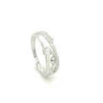 475203 18K White Gold Diamond Ring