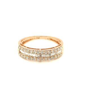 RN0738558 18K Rose Gold Diamond Ring