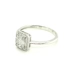 RN0739111 18K White Gold Diamond Ring