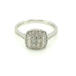 RN0743856 18K White Gold Diamond Ring