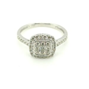 RN0743856 18K White Gold Diamond Ring